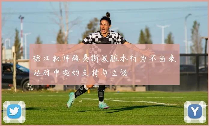 徐江批评路易斯泼脏水行为不当表达对申花的支持与立场